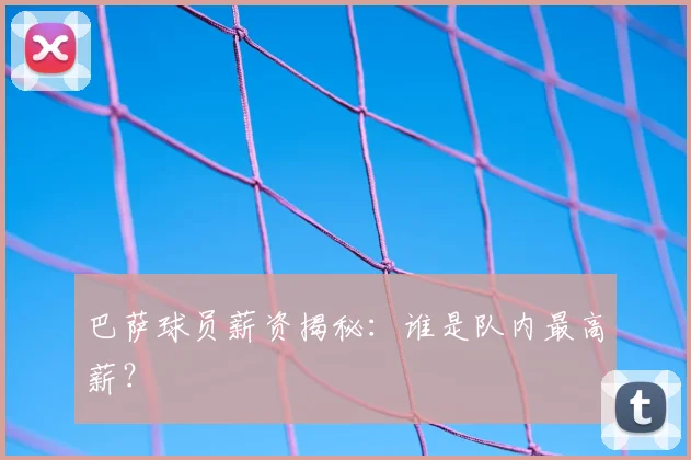 巴萨球员薪资揭秘：谁是队内最高薪？