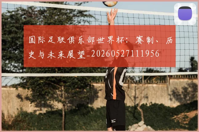 国际足联俱乐部世界杯：赛制、历史与未来展望_20260527111956
